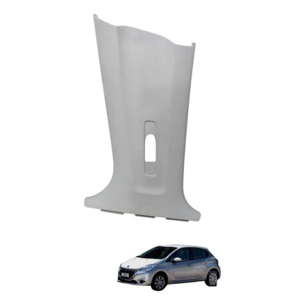 Acabamento Superior Coluna Central Esq Peugeot 208 2015 2017