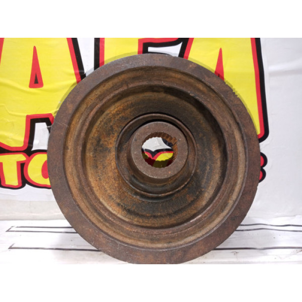 Polia Virabrequim Honda Civic 2001 E Afins  Pçs Com Avarias