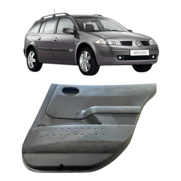 Forro De Porta Traseira Esquerda Renault Megane 2007 2008 P5