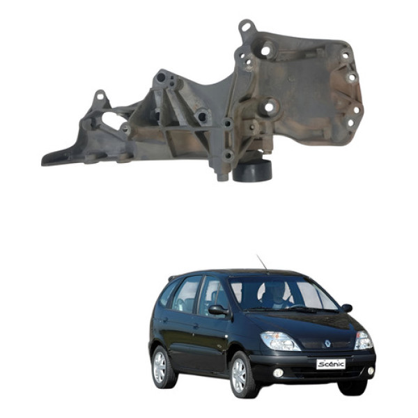 Suporte Alternador Compressor Renault Scenic 1.6 2001/2010