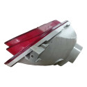 Lanterna Traseira Para-choque Chevrolet 1.0 Onix 2020 Vermelho