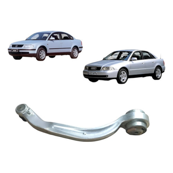 Bandeja Braço Inferior Esquedo Curvo Vw Passat Alemão Cx404