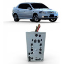 Conector Botão Chave Luz Farol Neblina Milha Gm Vectra 2011