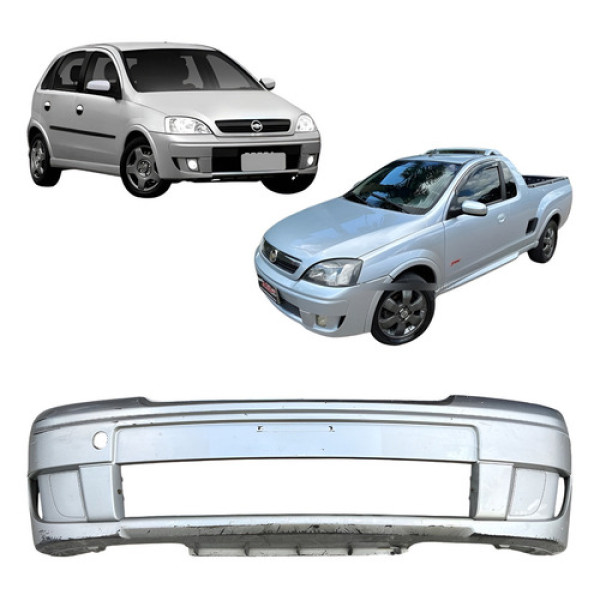 Parachoque Dianteiro Corsa Montana 2008 A 2011 P1 Cinza