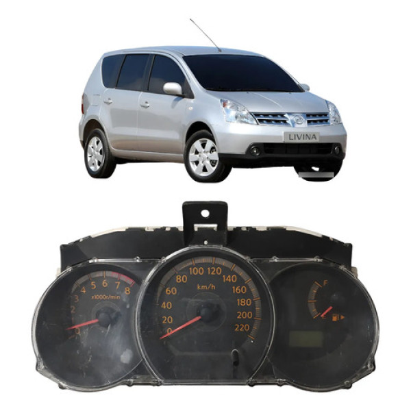 Painel Instrumentos Nissan Livina 2011/2013 Cx480 Preto