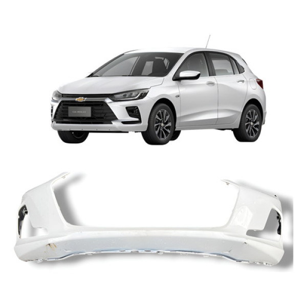 Parachoque Dianteiro Chevrolet Onix 2020 A 2022 P1 Branco