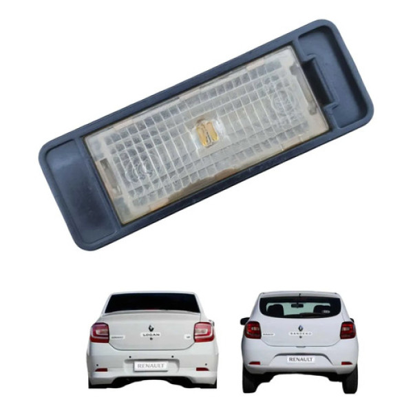 Lanterna Luz De Placa Renault Sandero Logan 2015 A 2023