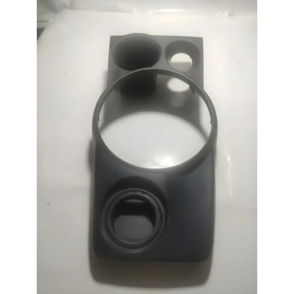 Moldura Console Porta Copos Mitsubishi Asx 10/15 Cx139 Preto