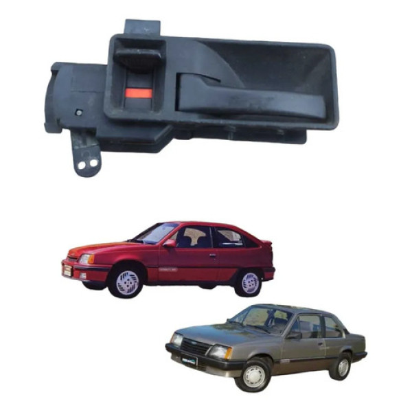 Macaneta Interna Chevrolet Monza Kadett 1989 A 1998 Preto Traseira