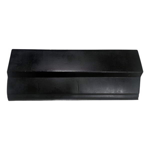 Moldura Parachoque Traseiro Fiorino 99/13 Lado Direito Cx374 Preto Brilhante