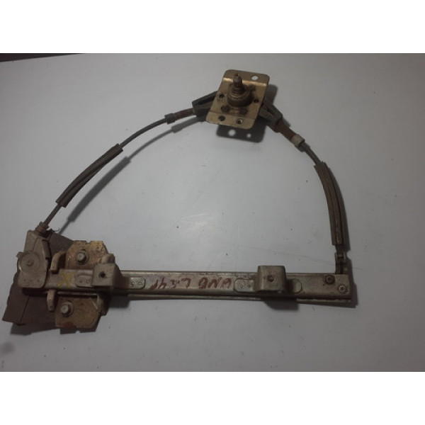 Maquina Vidro Manual Traseiro Esquerdo Fiat Uno Mille