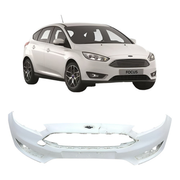 Parachoque Dianteiro Focus 2016/18 P1 Branco