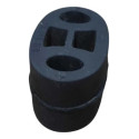Coxim Borracha Escapamento Corsa Celta 1994 2003 Preto