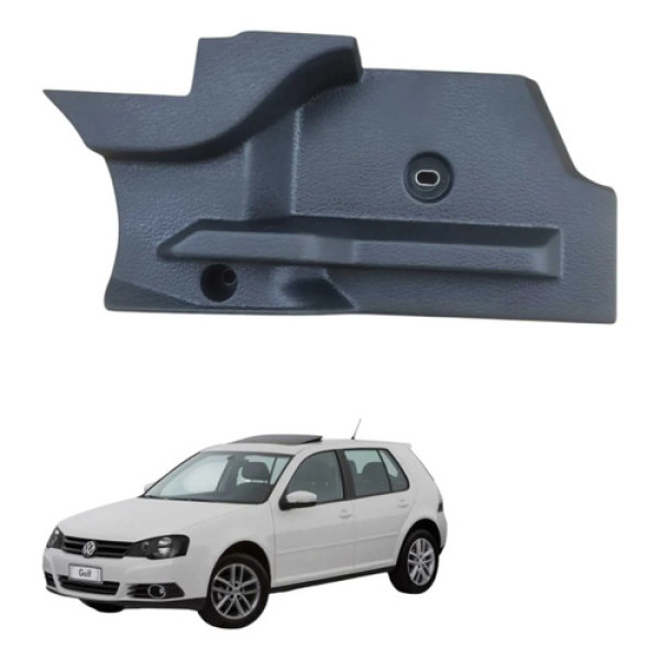 Suporte Tampao Bagagito Esquerdo Vw Golf 2013 2015 Preto