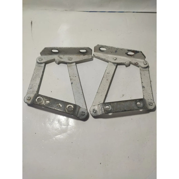 Par Dobradiças Capô Volkswagen Santana 84/98 Cx120b