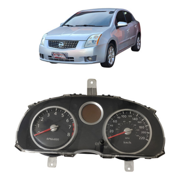 Painel Instrumento Nissan Sentra 2007/2012 Cx480 Preto