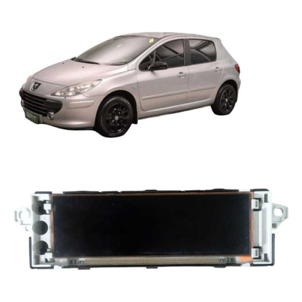 Display Computador Bordo Relogio Peugeot  2.0 307 2006