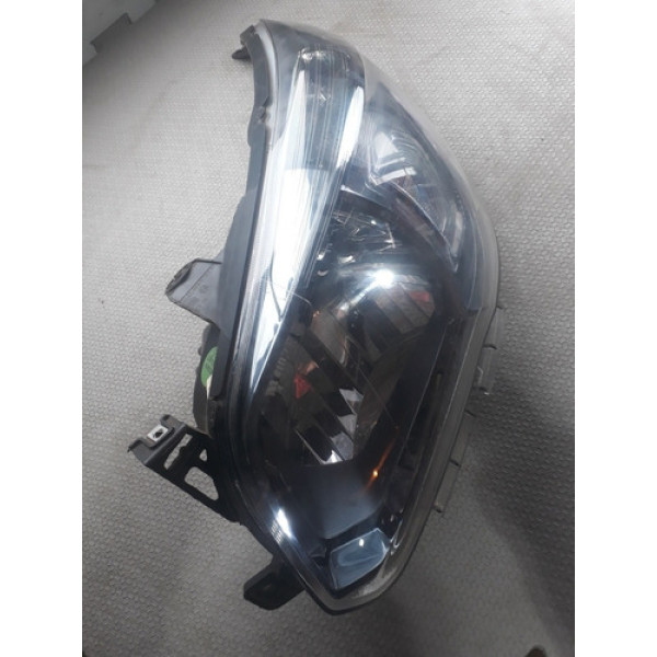 Farol Esquerdo Dark Chrome  Com Spin 16/17/18 Gm