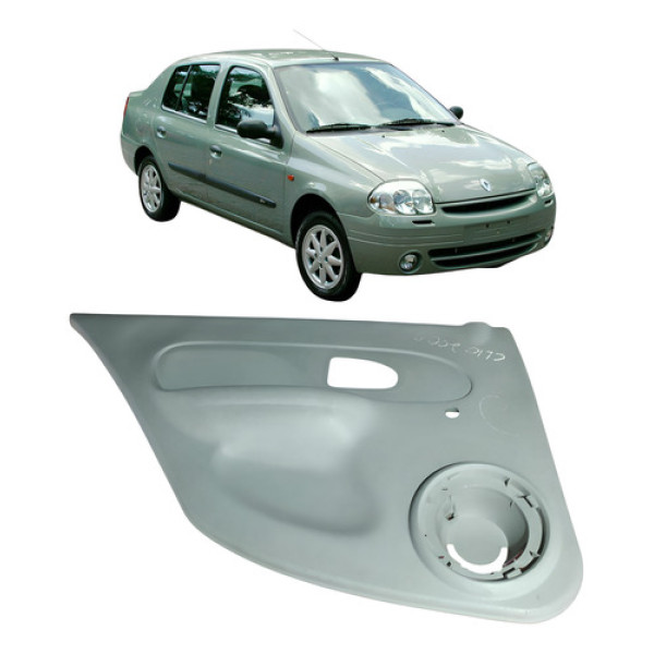 Forro Porta Traseira Esquerda Renault Clio 2000/10 P10