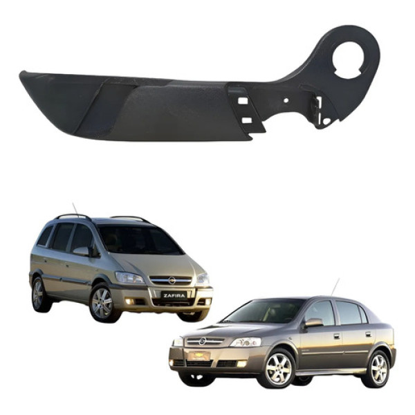Moldura Lateral Banco D. Esq Gm Vectra Astra 2004/2008 Cx523 Preto