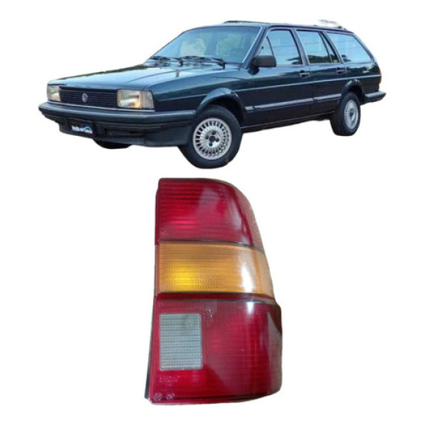 Lanterna Traseira Direita  Santana Quantum 1.8 1997 Direito/passageiro Vermelho
