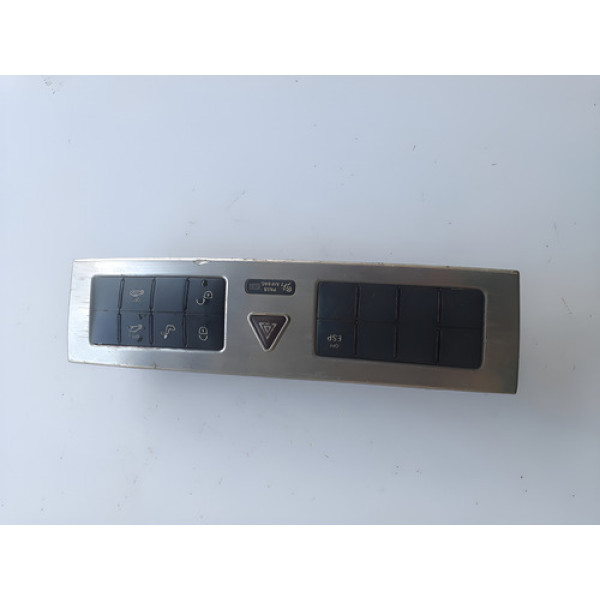 Moldura  Botões  Para Mercedes Benz C230 05/07 Cx219 Preto Preto