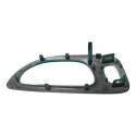 Moldura Maçaneta Traseira Le Peugeot 307 2008 Cx122 Prata Prata