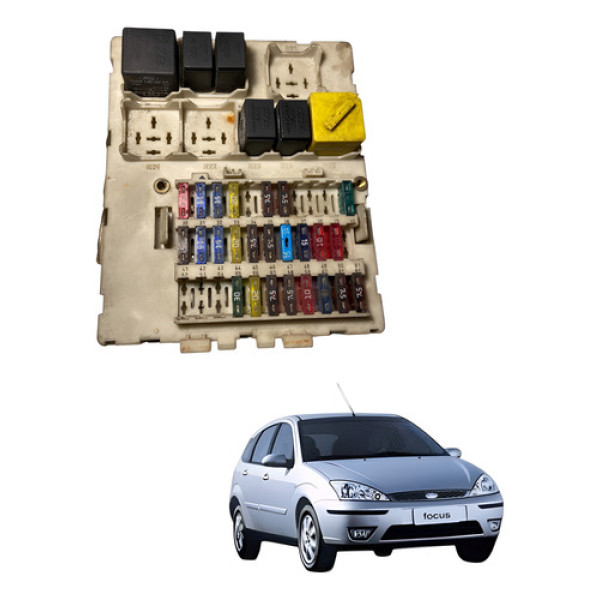 Caixa Fusível Ford Focus 2000/2008 Cx517