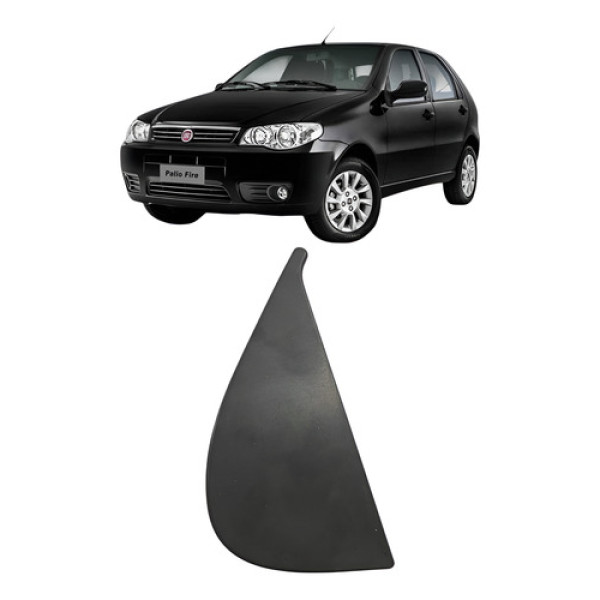Acab Ext Porta Tras Direita Palio Siena 2004 A 2010 Cx251 Preto
