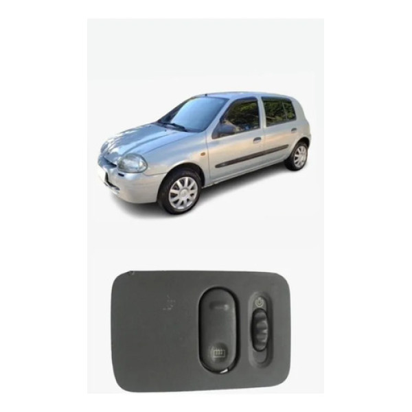 Botão Reostato Desembaçador Painel Clio 99 700436111 Cx243a