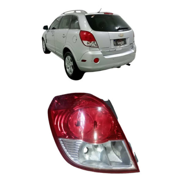 Lanterna Traseira Esquerda Captiva 2.4 2011 Esquerdo/motorista Vermelho