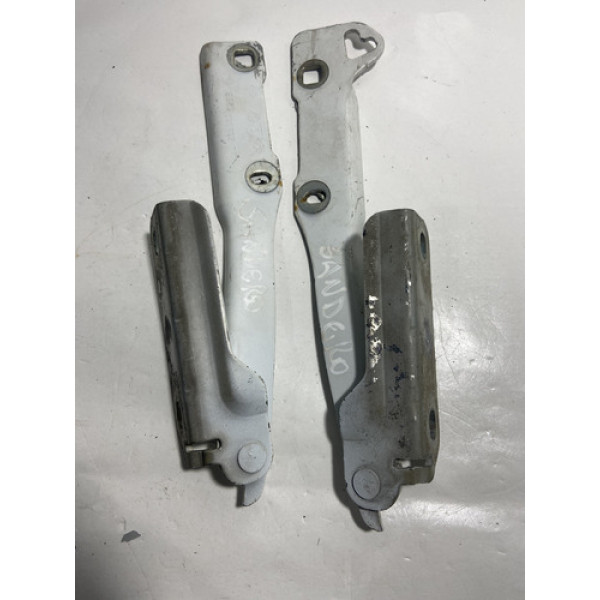Par Dobradiça Capô Renault Sandero 07/13 Cx125