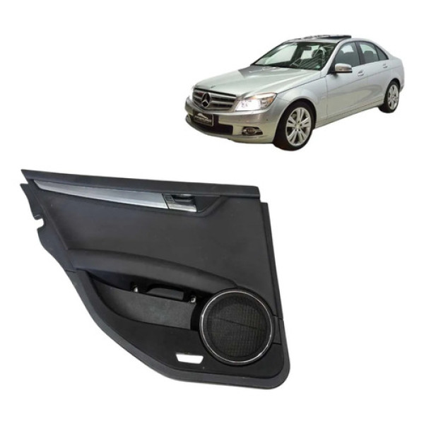 Forro Porta Traseira Esquerda Mercedes C280 2008 2009