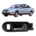 Maçaneta Interna Dianteira Esquerda Passat Alemão 1999 Cx251 Preto Dianteira