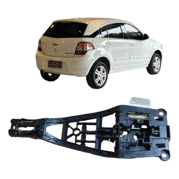 Suporte Maçaneta Dianteira Esquerda Gm Agile 1.4 2009 A 2017 Preto Dianteira