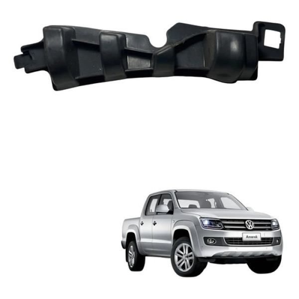 Moldura Pára-choque Esquerdo Amarok 2010/2016 Cx534 Preto
