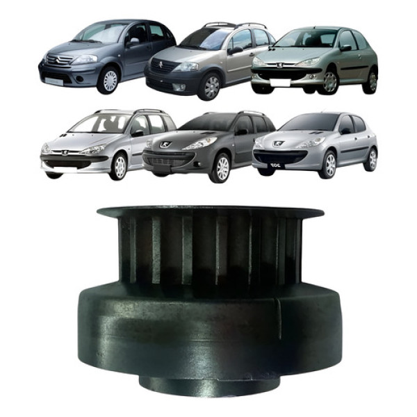 Engrenagem Virabrequim Peugeot 206 Citroen C3 1.4 8v Cx317