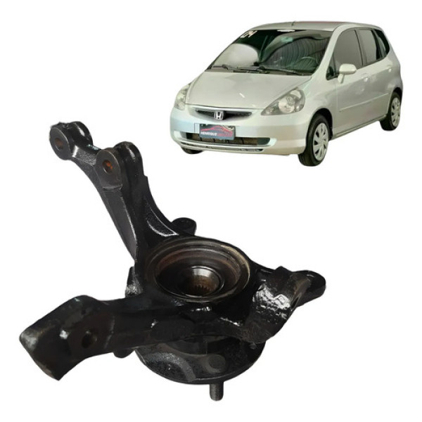 Montante Manga De Eixo Esquerdo Com Abs Honda Fit 2003/08 P1
