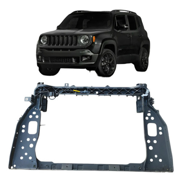 Suporte Radiador Jeep Renegade 2015/21 P1 Preto