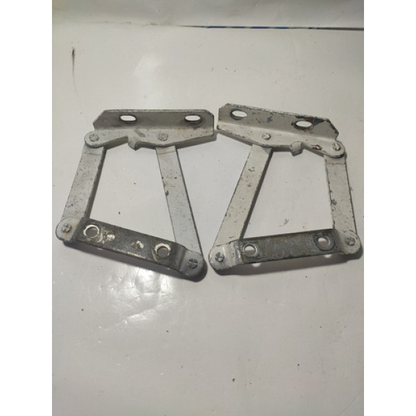 Par Dobradiças Capô Volkswagen Santana 84/98 Cx120b