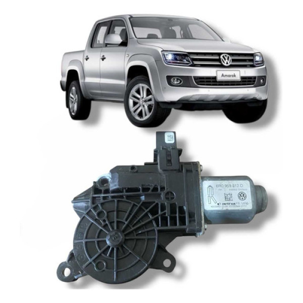 Motor Vidro Elétrico Traseiro Direito Volkswagen Amarok 2015