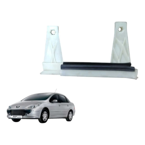 Guia Vidro Porta Dianteira Esquerdo Peugeot 307 Sedan 2009 Bege