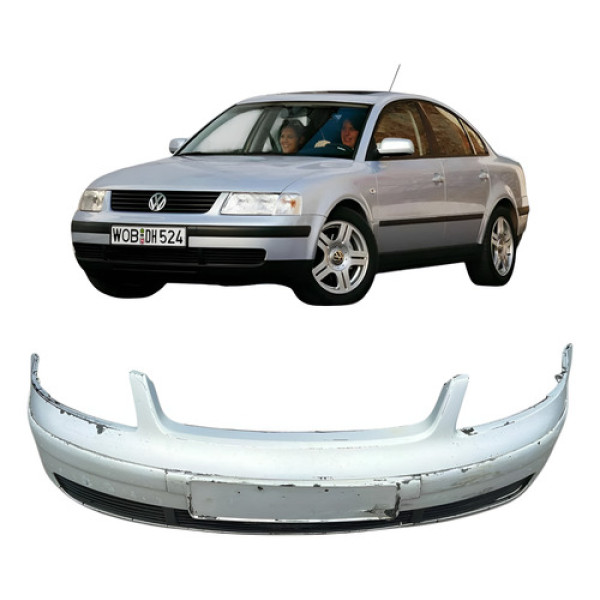 Parachoque Dianteiro Passat 1997 A 2000 P1 Prateado