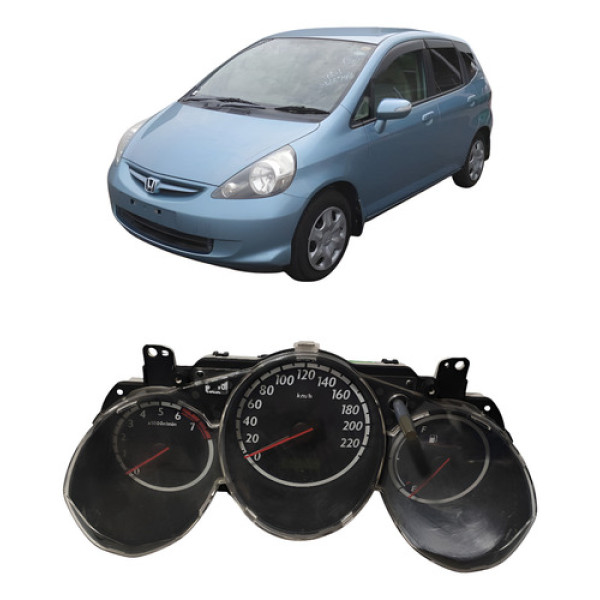 Painel Instrumento Honda Fit 2006/2008 Cx471 Preto
