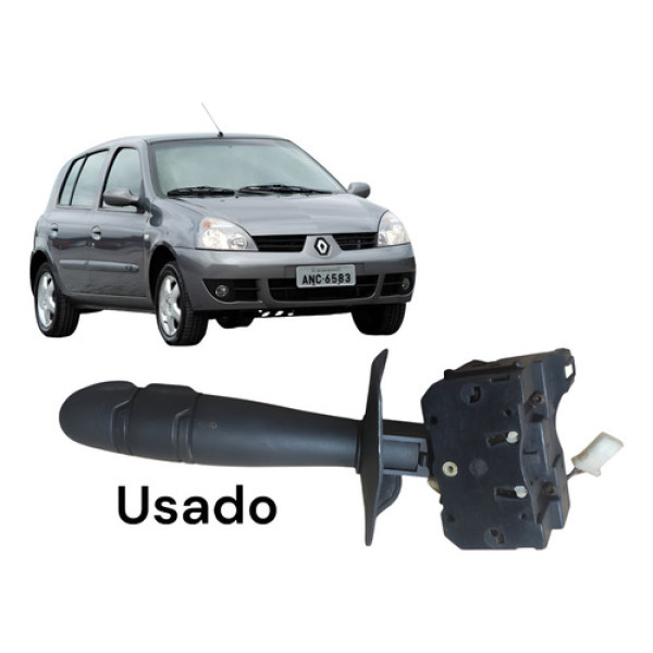 Chave Seta Comando Farol Renault Clio 2006 A 2013