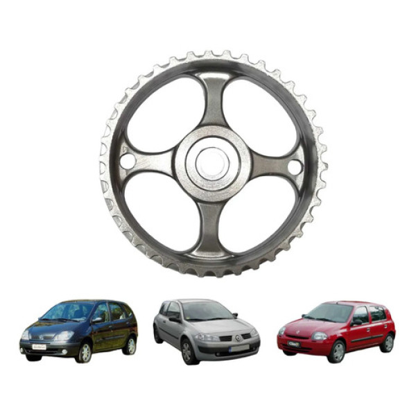 Polia Comando Scenic Clio Megane 1.6 16v 2002 2014 Cx205