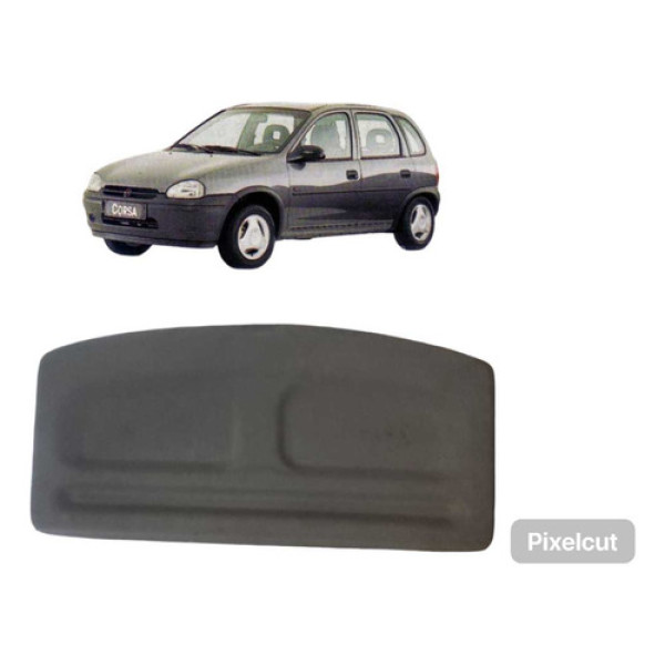Tampão Bagagito Chevrolet Corsa 1994 A 2002 Cinza-escuro
