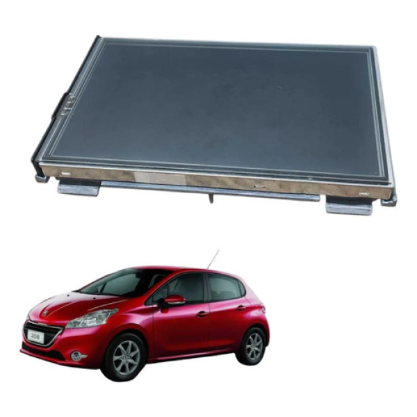 Central Multimidia Peugeot 208 1.5 8v 2015 2017