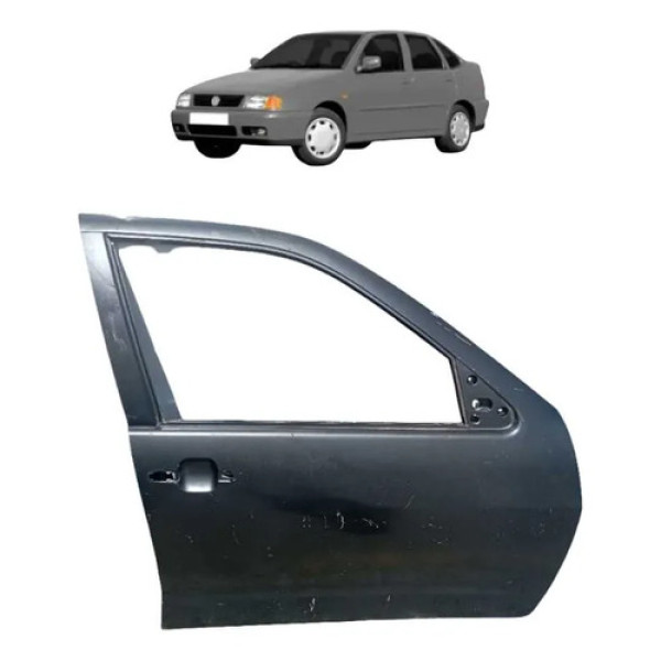 Porta Dianteira Direita Polo 1.8 1998 Dianteira Direito Preto