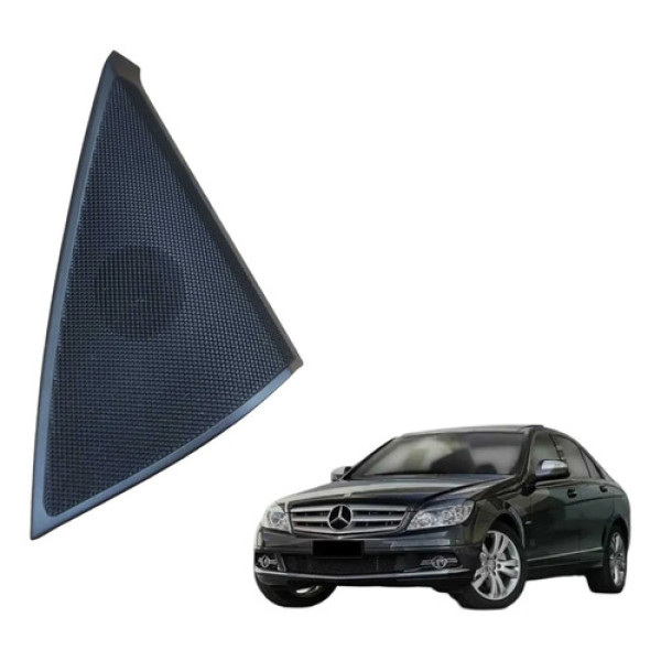 Moldura Interna Direita Retrovisor Mercedes C280 2009 Cx216 Preto